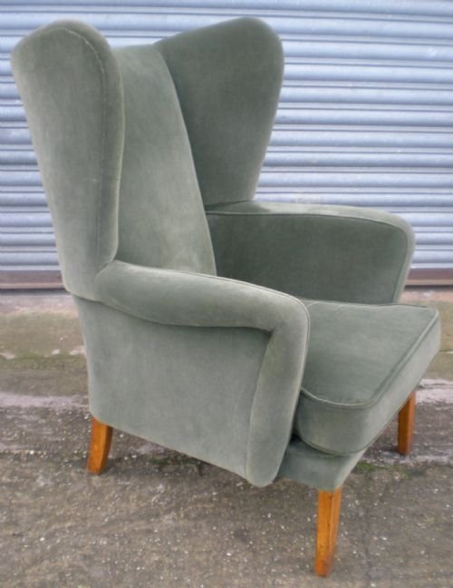Wing Back Easy Armchair